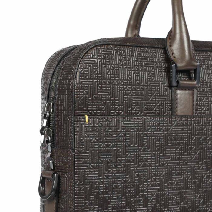 کیف مردانه طوسی راویس - Image 2