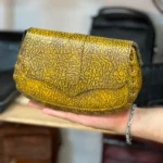 کیف دوشی چرم طبیعی درپروانه راویس